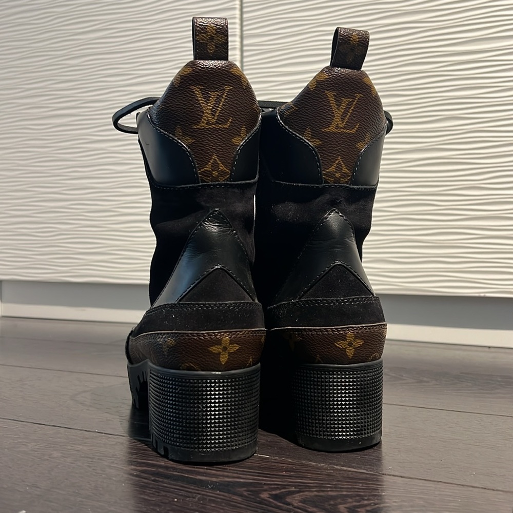 Louis Vuitton Laureate Platform Desert Boots 38.5 EU - Picture 3 of 7